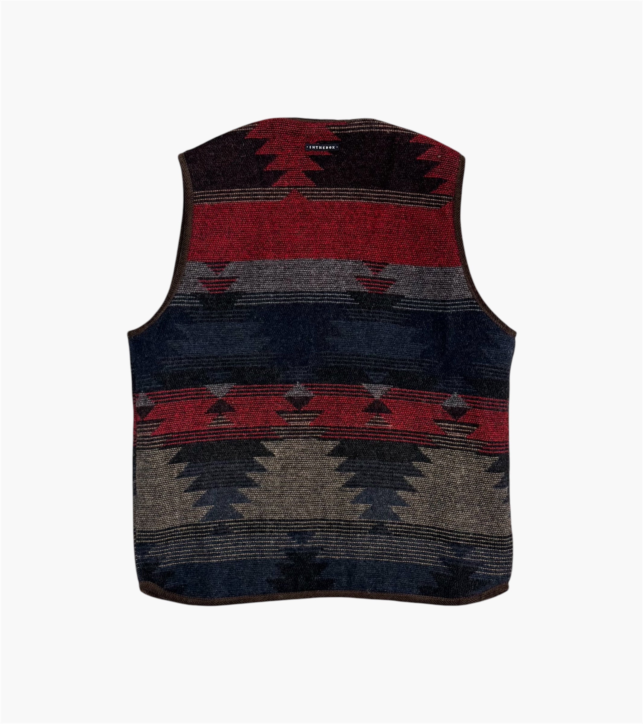 GILET CON ZIP NAVAJO IN THE BOX