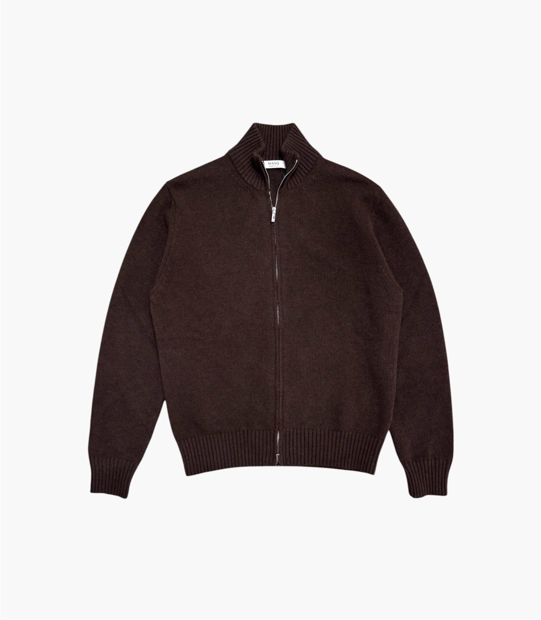 CARDIGAN FULL ZIP IN LANA MASQ