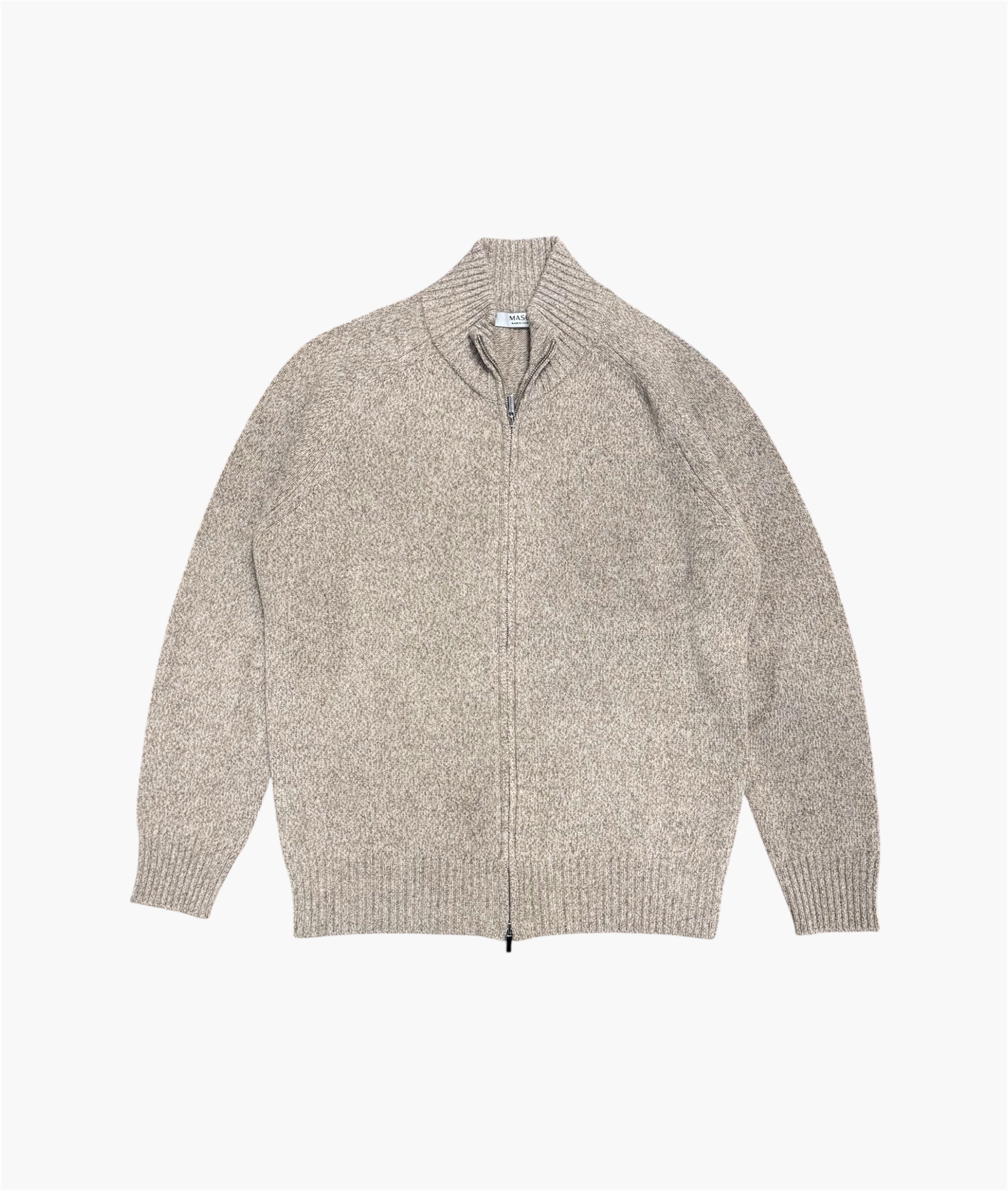 MAGLIONE FULL ZIP LANA MASQ