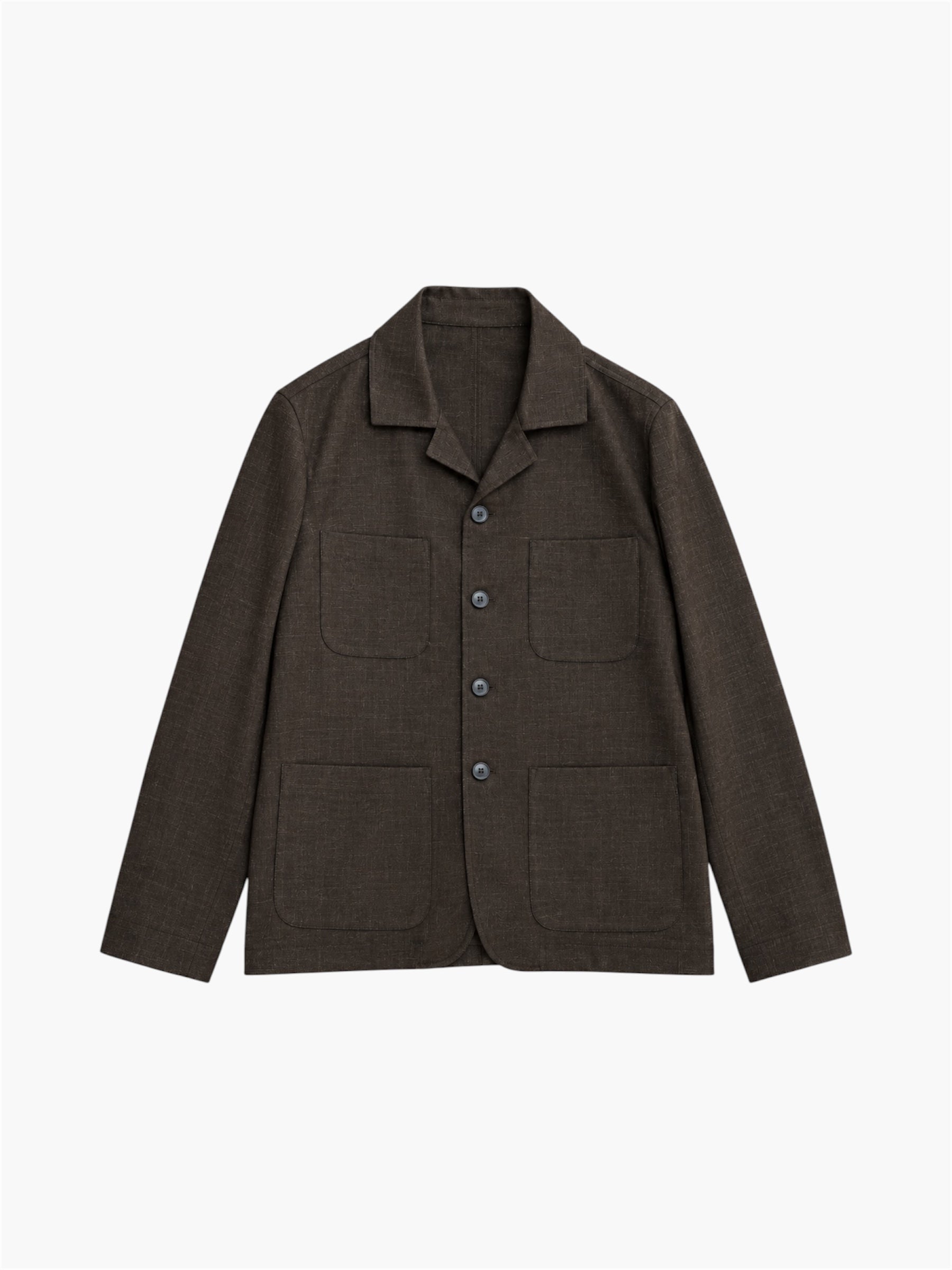 OVERSHIRT IN LANA PADRENOSTRO