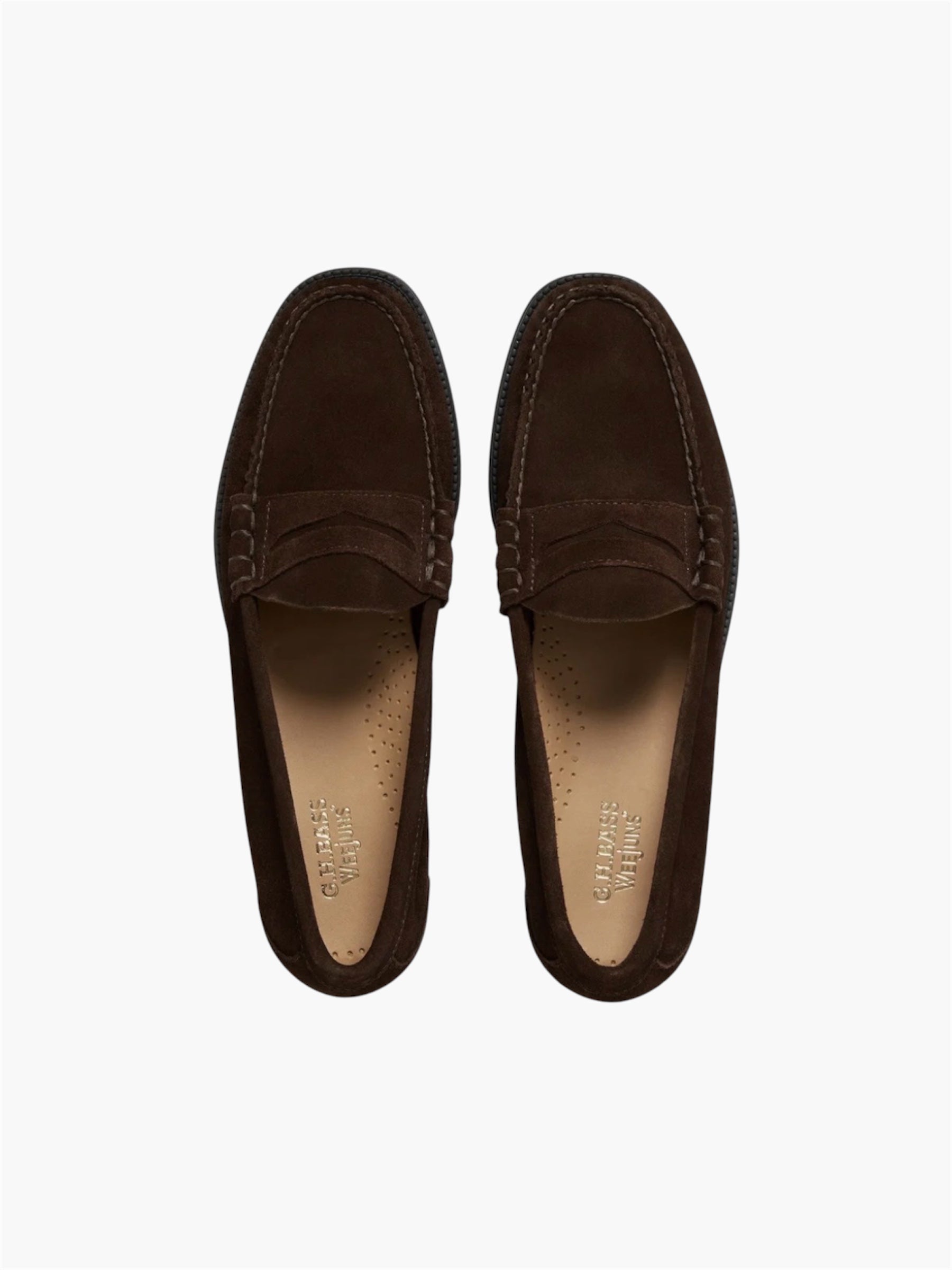 WEEJUNS PENNY LOAFERS SUEDE
