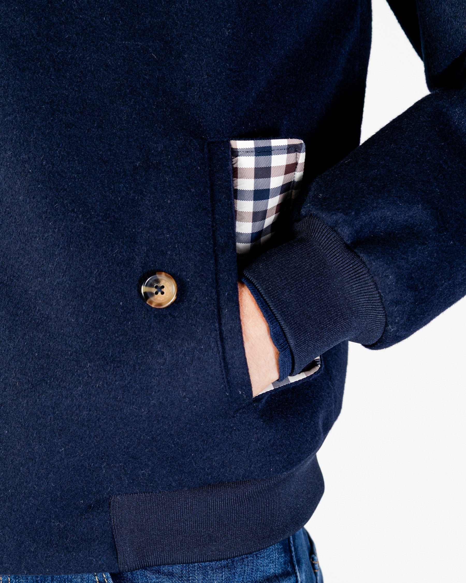 GIUBBOTTO WOOL HARRINGTON